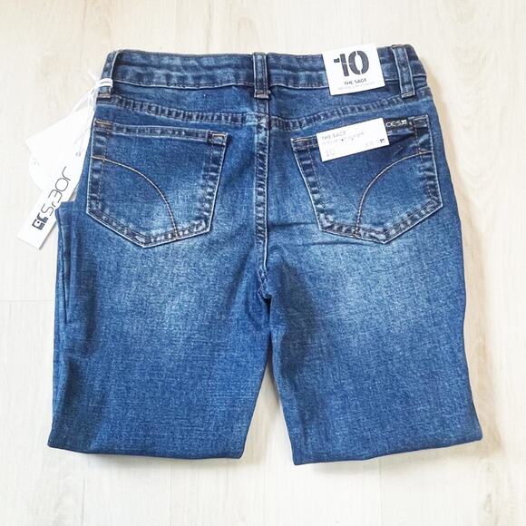 ๐ 3/$10 ๐ Joes Jeans Sage Mid Rise Slim Straight Jean Girls 10 NEW - Picture 6 of 6